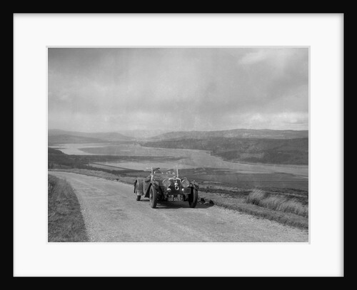 Alvis Speed Twenty tourer of I Fraser-Marshall competing in the RSAC Scottish Rally, 1934 by Bill Brunell