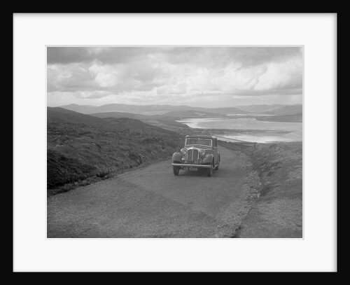 Rover saloon of J Gibbon Jr competing in the RSAC Scottish Rally, 1934 by Bill Brunell