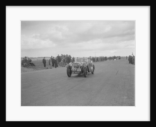 Singer Le Mans of Alf Langley competing in the RSAC Scottish Rally, 1934 by Bill Brunell