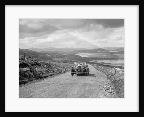 Lagonda open tourer of CG Seddon competing in the RSAC Scottish Rally, 1934 by Bill Brunell