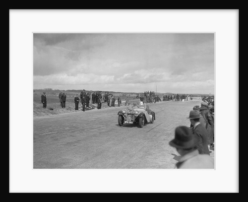 Singer Le Mans of FA Thatcher competing in the RSAC Scottish Rally, 1934 by Bill Brunell