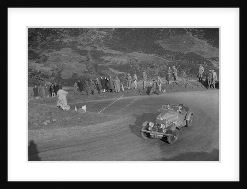 MG 18/80 open 4-seater tourer of GM Cavendish, RSAC Scottish Rally, Devil's Elbow, Glenshee, 1934 by Bill Brunell