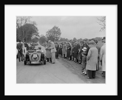 Aston Martin of JJ Boyd-Harvey at the RSAC Scottish Rally, 1934 by Bill Brunell