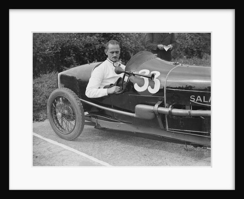 Goldie Gardner in his Salmson GS at the JCC 200 Mile Race, Brooklands, Surrey, c1920s by Bill Brunell
