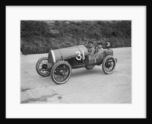 Pierre de Vizcaya in his Bugatti at the JCC 200 Mile Race, Brooklands, Surrey, 1921 by Bill Brunell