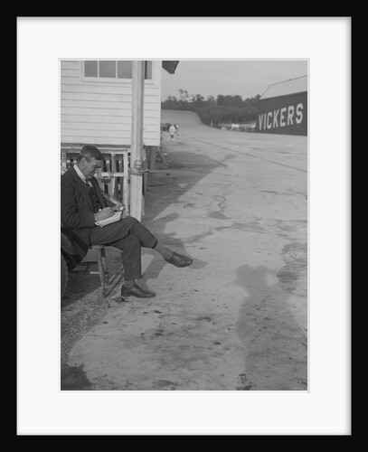 L Martin at the JCC 200 Mile Race, Brooklands, Surrey, 1921 by Bill Brunell