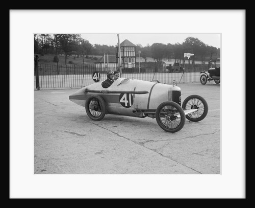 Sammy Davis in his AC at the JCC 200 Mile Race, Brooklands, Surrey, 1921 by Bill Brunell