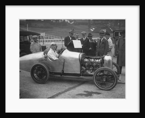 Henry Segrave in his Talbot-Darracq at the JCC 200 Mile Race, Brooklands, Surrey, 1921 by Bill Brunell