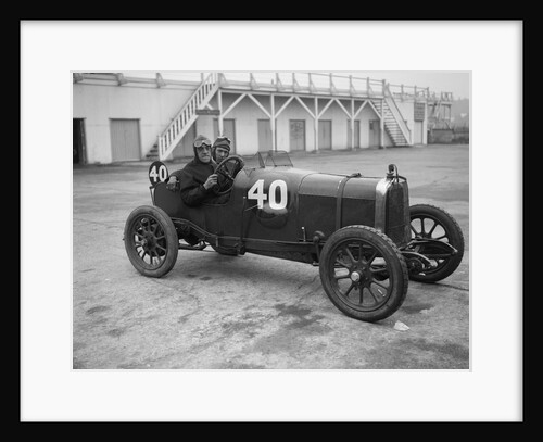 BS Marshall in his Aston Martin at the JCC 200 Mile Race, Brooklands, Surrey, 1921 by Bill Brunell