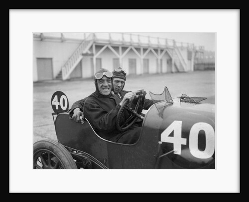 BS Marshall in his Aston Martin at the JCC 200 Mile Race, Brooklands, Surrey, 1921 by Bill Brunell