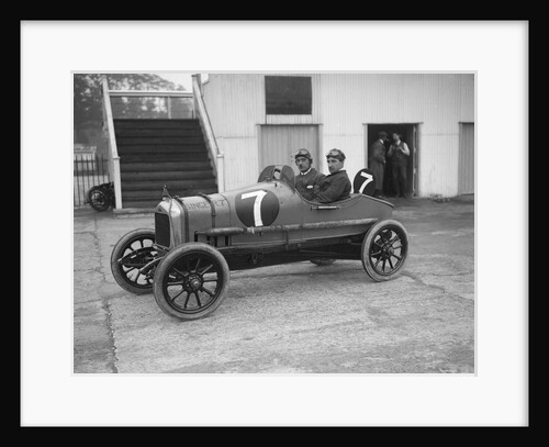 W Bickell in his Singer at the JCC 200 Mile Race, Brooklands, Surrey, 1921 by Bill Brunell