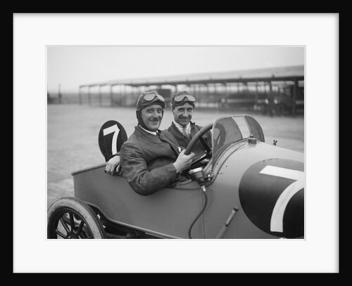 W Bickell in his Singer at the JCC 200 Mile Race, Brooklands, Surrey, 1921 by Bill Brunell