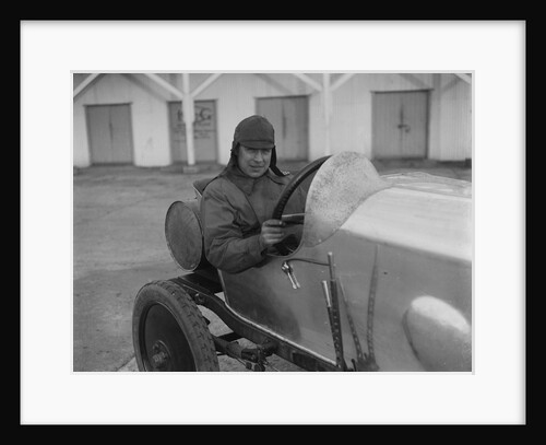 HJC Smith in his Eric-Campbell at the JCC 200 Mile Race, Brooklands, Surrey, 1921 by Bill Brunell