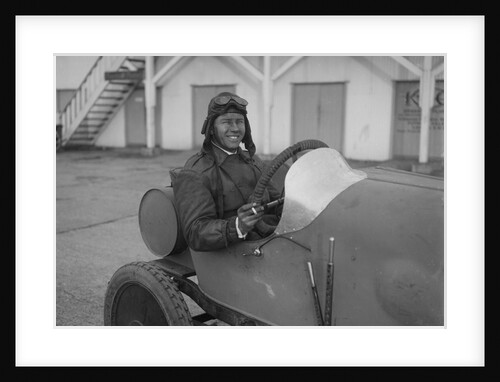 HJC Smith in his Eric-Campbell at the JCC 200 Mile Race, Brooklands, Surrey, 1921 by Bill Brunell