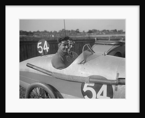 HC Munday in his AC at the JCC 200 Mile Race, Brooklands, Surrey, 1921 by Bill Brunell