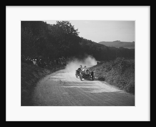 Raymond Mays' Bugatti competing in a JCC hillclimb, South Harting, Sussex, 1922 by Bill Brunell