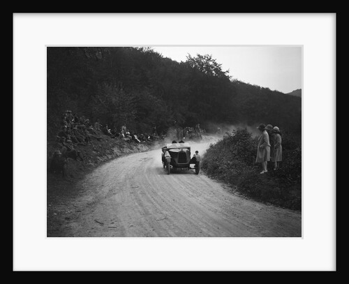 Talbot open 2-seater of Mrs Hawkes competing in a JCC hillclimb, South Harting, Sussex, 1922 by Bill Brunell