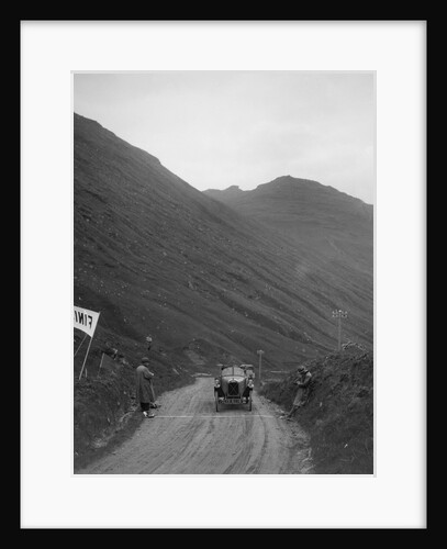 Salmson open sports 2-seater of Armand Bovier competing in the Scottish Light Car Trial, 1922 by Bill Brunell
