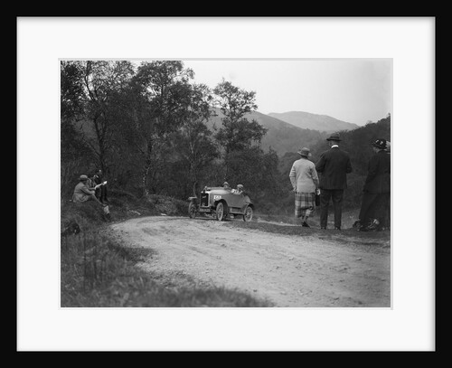 Jowett open 2-seater of M Johnstone competing in the Scottish Light Car Trial, 1922 by Bill Brunell