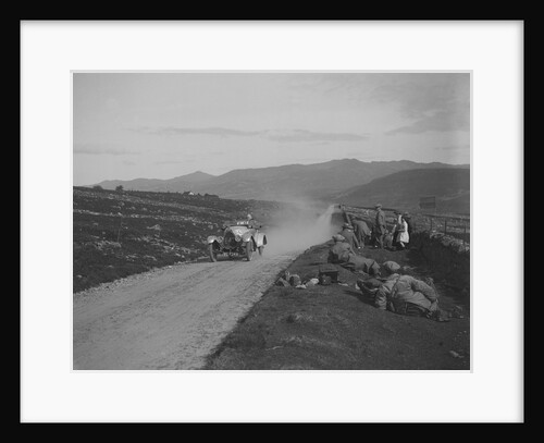 Bugatti of G Blackstock competing in the Scottish Light Car Trial, 1922 by Bill Brunell