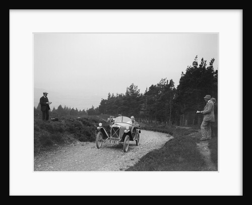 Salmson open sports 2-seater of Armand Bovier competing in the Scottish Light Car Trial, 1922 by Bill Brunell