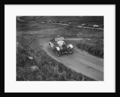 Bugatti of G Blackstock competing in the Scottish Light Car Trial, 1922 by Bill Brunell