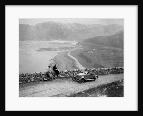 Lagonda open 2-seater of WH Oates competing in the Scottish Light Car Trial, 1922 by Bill Brunell