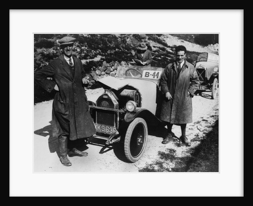 Mathis 7.5 hp of HG Cassie and Salmson of Armand Bovier at the Scottish Light Car Trial, 1922 by Bill Brunell