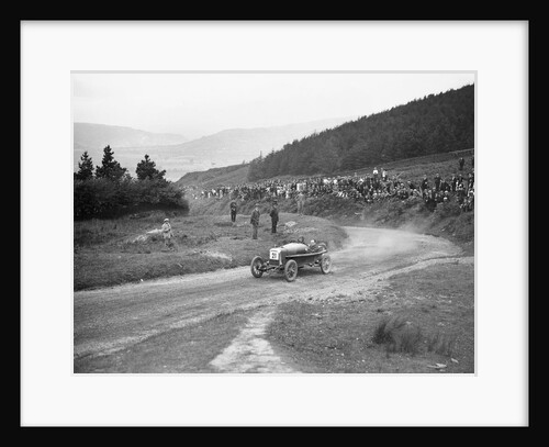 Aston Martin Bunny of Frank B Halford competing in the Caerphilly Hillclimb, Wales, 1923 by Bill Brunell