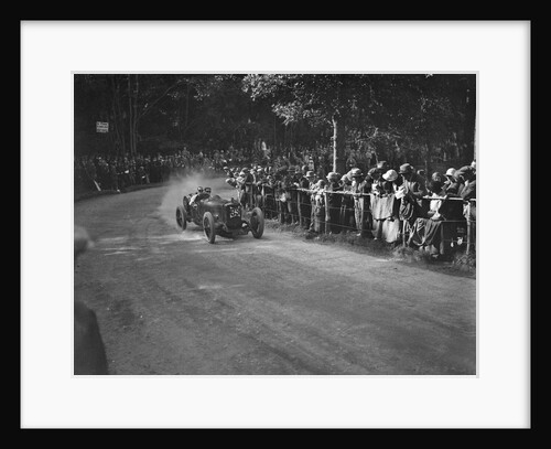 Sunbeam of Malcolm Campbell competing in the MAC Shelsley Walsh Hillclimb, Worcestershire, 1923 by Bill Brunell