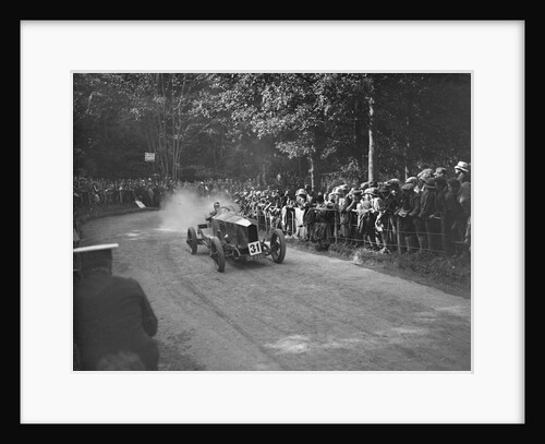 Lanchester 40-50 hp of AJW Millership at the MAC Shelsley Walsh Hillclimb, Worcestershire, 1923 by Bill Brunell
