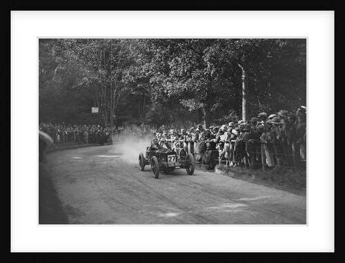 Vauxhall TT of Matthew Park competing in the MAC Shelsley Walsh Hillclimb, Worcestershire, 1923 by Bill Brunell