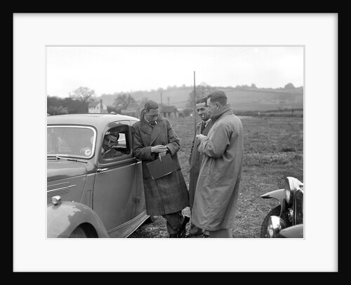 Standard Twelve at the Standard Car Owners Club Southern Counties Trial, 1938 by Bill Brunell
