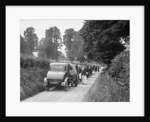 Morris Doctors Coupe at the JCC Inter-Centre Rally, 1932 by Bill Brunell
