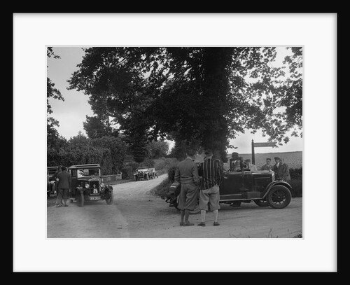 Standard and Morris at the JCC Inter-Centre Rally, 1932 by Bill Brunell