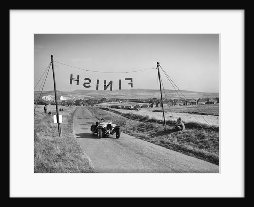Bugatti Type 55 of CI Craig competing at the Bugatti Owners Club Lewes Speed Trials, Sussex, 1937 by Bill Brunell