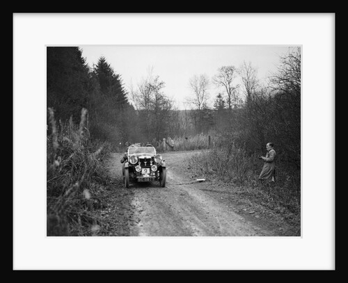 1929 MG M type competing in the Great West Motor Club Thatcher Trophy, 1938 by Bill Brunell