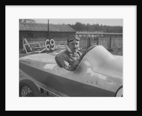 GC Stead in his AC 5 at the JCC 200 Mile Race, Brooklands, Surrey, 1921 by Bill Brunell