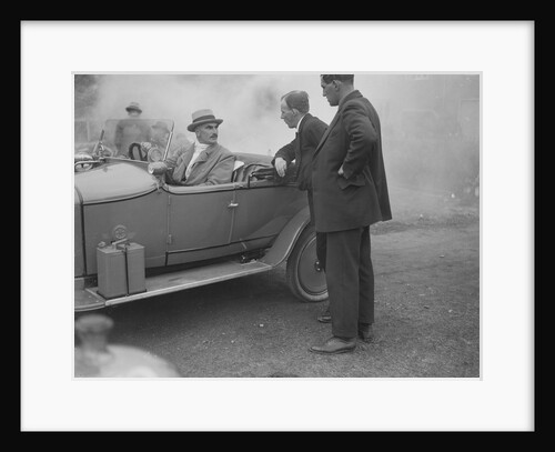Selwyn Edge in an AC open 2-seater, Brooklands, Surrey, c1921 by Bill Brunell