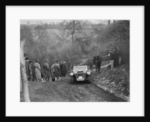 Riley Lynx of RC Player competing in the Sunbac Colmore Trial, Gloucestershire, 1933 by Bill Brunell