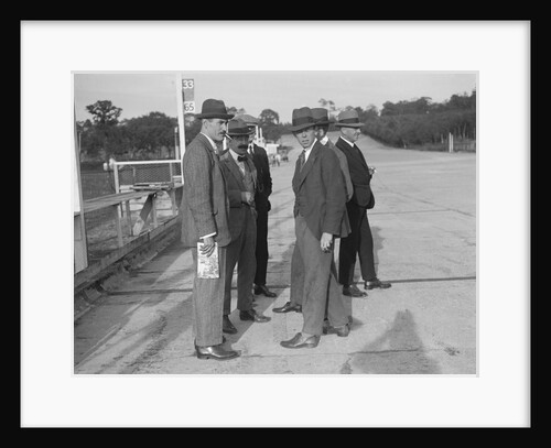 British racing driver Kenelm Lee Guinness at the JCC 200 Mile Race, Brooklands, Surrey, 1921 by Bill Brunell