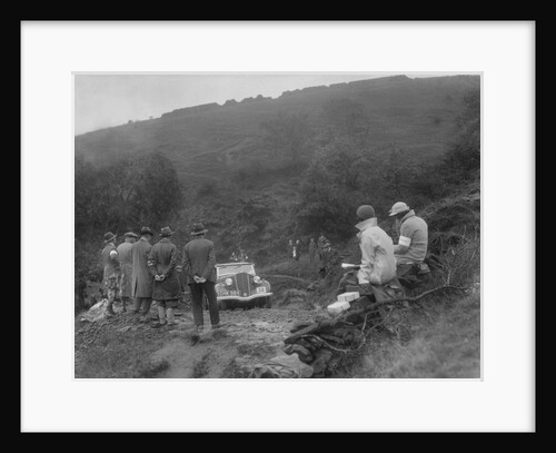 Ford 10 tourer of J McEvoy competing in the MCC Sporting Trial, 1935 by Bill Brunell