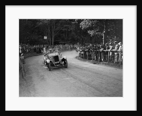 Austin Sports Twenty of ED Tate competing in the MAC Shelsley Walsh Hillclimb, Worcestershire, 1923 by Bill Brunell