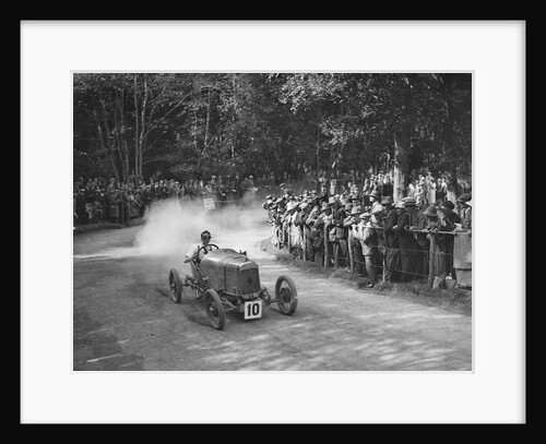 Hodgson of NT Beardsel competing in the MAC Shelsley Walsh Hillclimb, Worcestershire, 1923 by Bill Brunell
