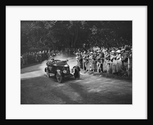 AC of Lilian Roper competing in the MAC Shelsley Walsh Hillclimb, Worcestershire, 1923 by Bill Brunell