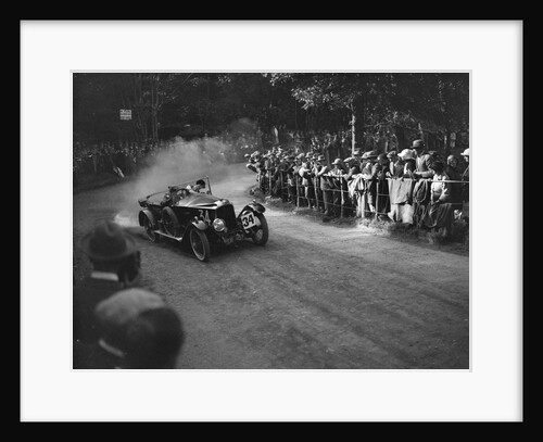 Vauxhall 30/98 open tourer competing in the MAC Shelsley Walsh Hillclimb, Worcestershire, 1923 by Bill Brunell