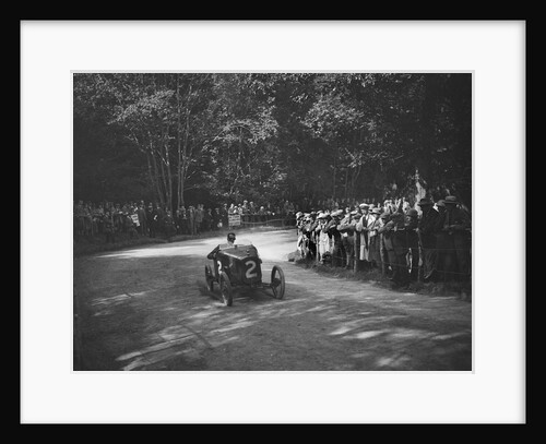 Works Austin 7 of Arthur Waite competing in the MAC Shelsley Walsh Hillclimb, Worcestershire, 1923 by Bill Brunell