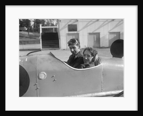 Alvis of CM Harvey, JCC 200 Mile Race, Brooklands, 1921 by Bill Brunell