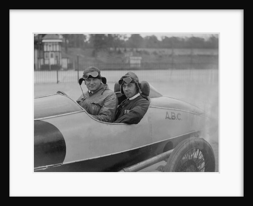 ABC of Eric Gordon England, JCC 200 Mile Race, Brooklands, 1921 by Bill Brunell