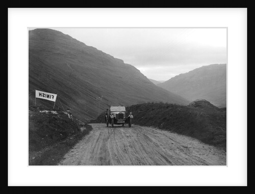 Wolseley 2-seater of LA Illston taking part in the Scottish Light Car Trial, 1922 by Bill Brunell